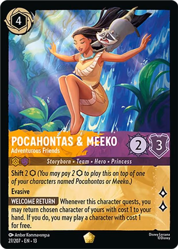 Pocahontas & Meeko - Adventurous Friends