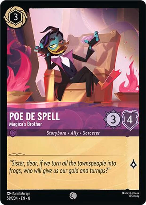 Poe De Spell - Magica's Brother - Common (58/204)