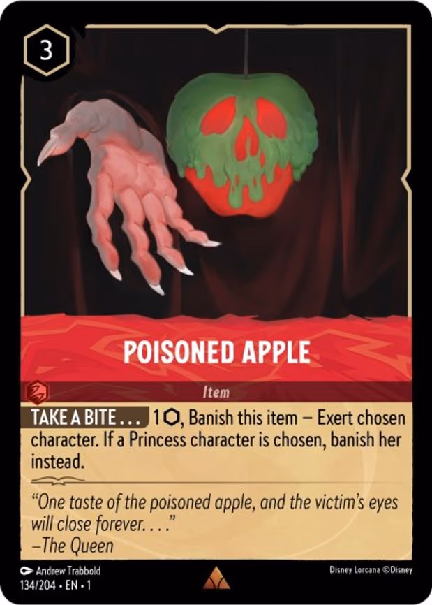 Poisoned Apple - Rare (134/204)