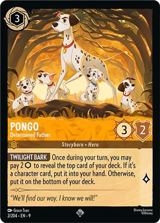Pongo - Determined Father - Super Rare (2/204)