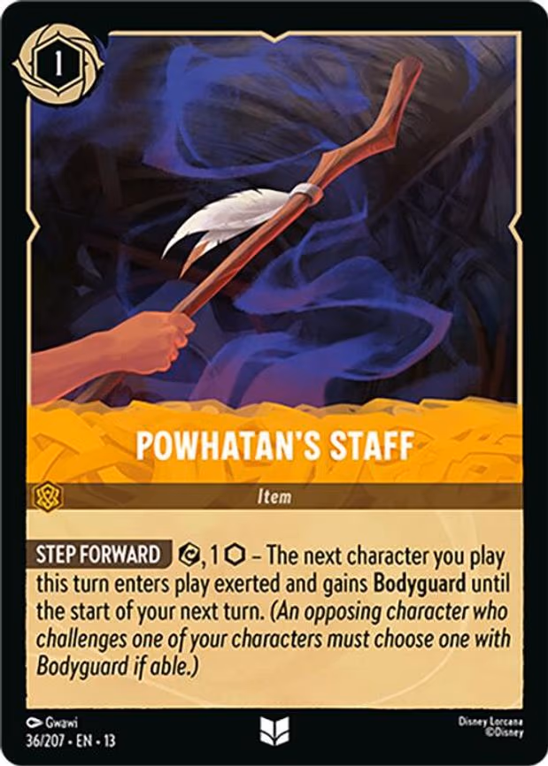 Powhatan's Staff - Uncommon (36/204)