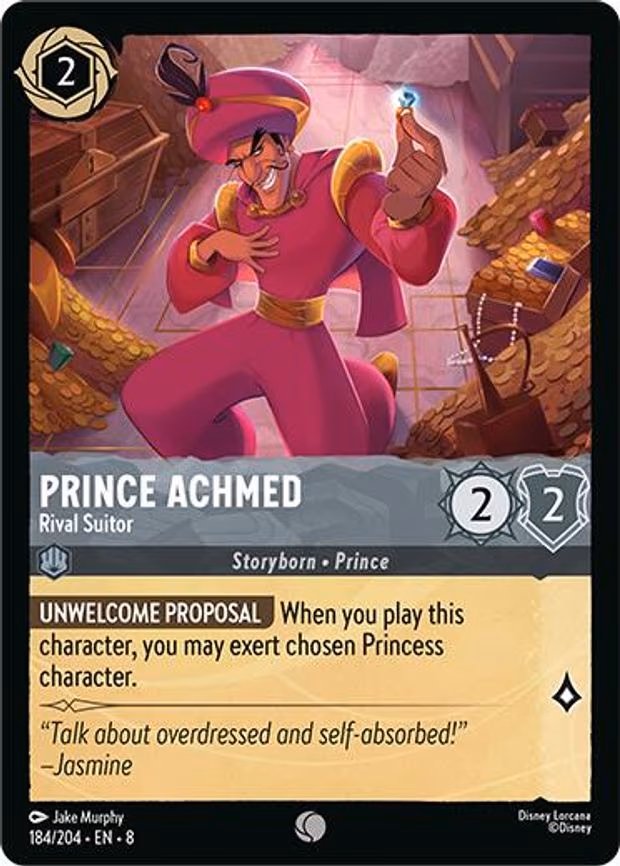 Prince Achmed - Rival Suitor - Common (184/204)
