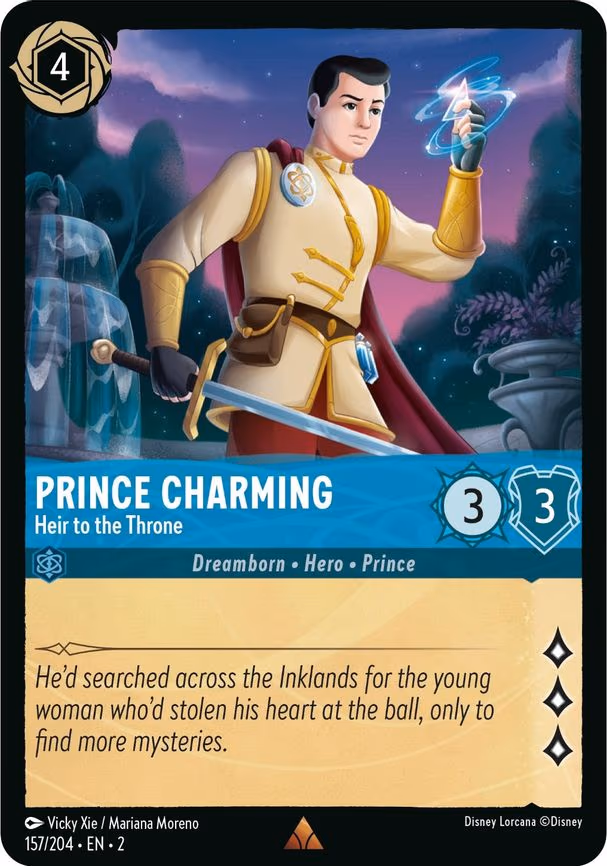 Prince Charming - Heir to the Throne - Rare (157/204)