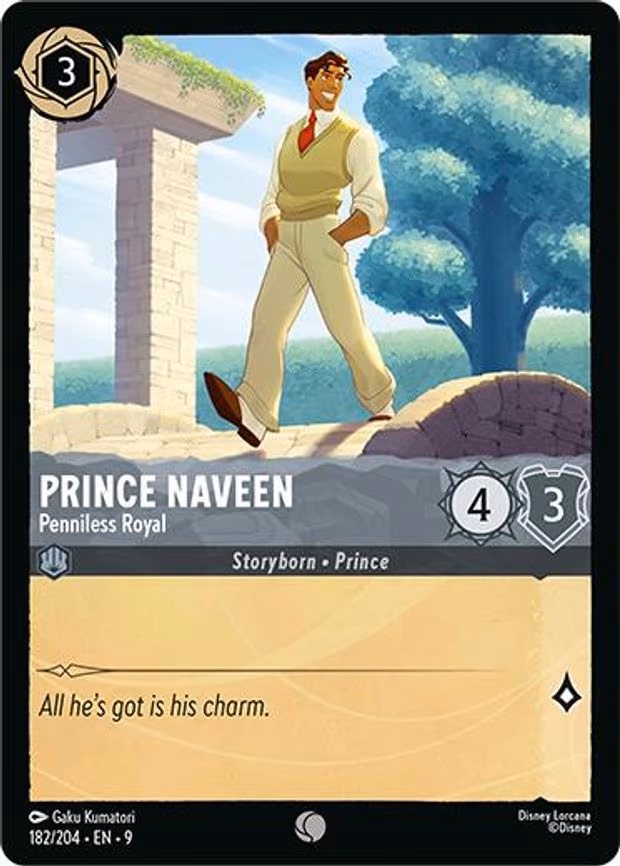 Prince Naveen - Penniless Royal - Common (182/204)
