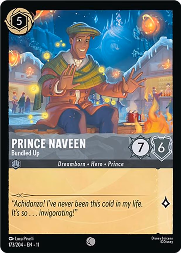 Prince Naveen - Bundled Up - Common (173/204)