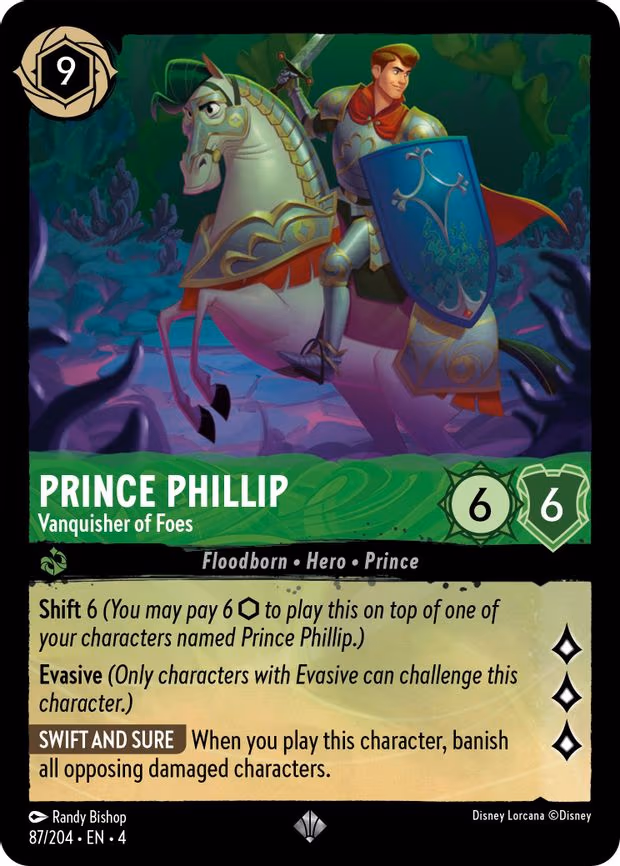 Prince Phillip - Vanquisher of Foes - Super Rare (87/204)