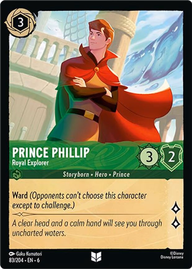 Prince Phillip - Royal Explorer - Uncommon (83/204)