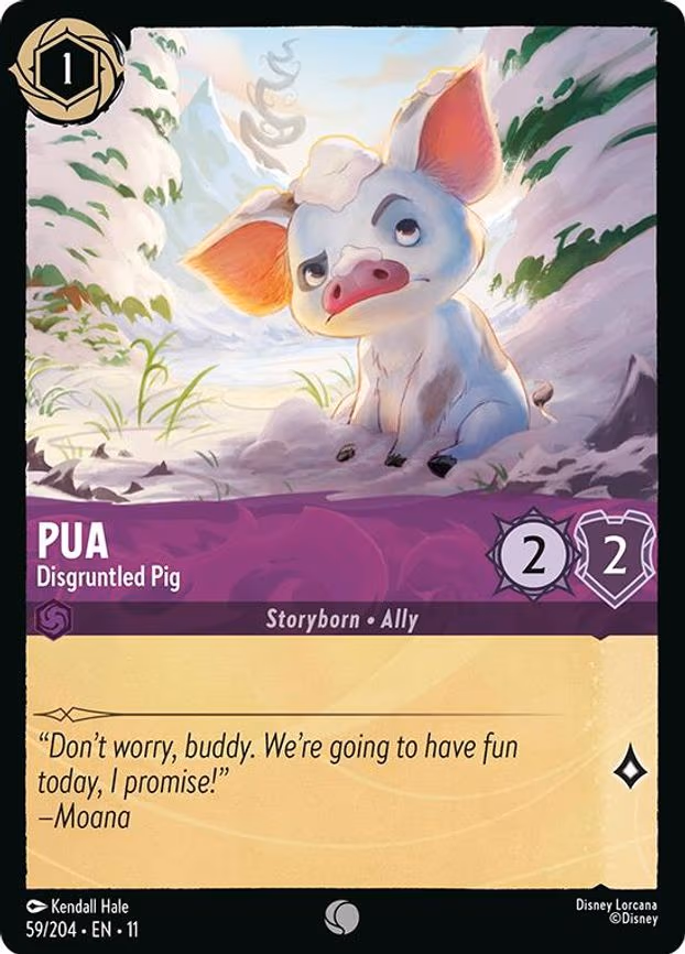 Pua - Disgruntled Pig - Common (59/204)