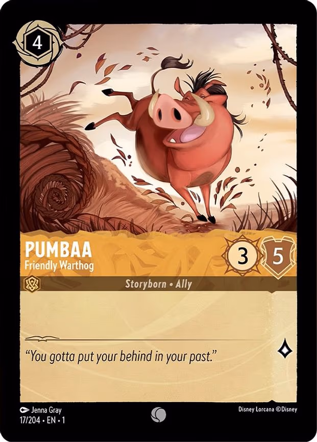 Pumbaa - Friendly Warthog - Common (17/204)