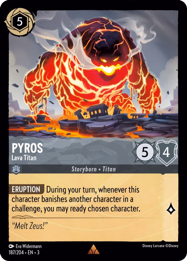 Pyros - Lava Titan - Rare (187/204)