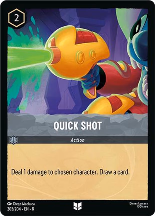 Quick Shot - Uncommon (203/204)