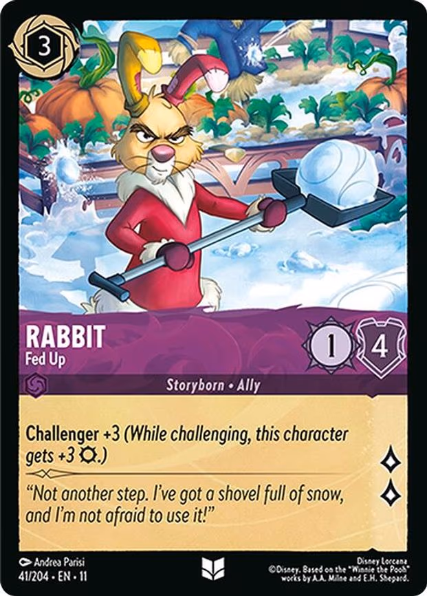 Rabbit - Fed Up - Uncommon (41/204)