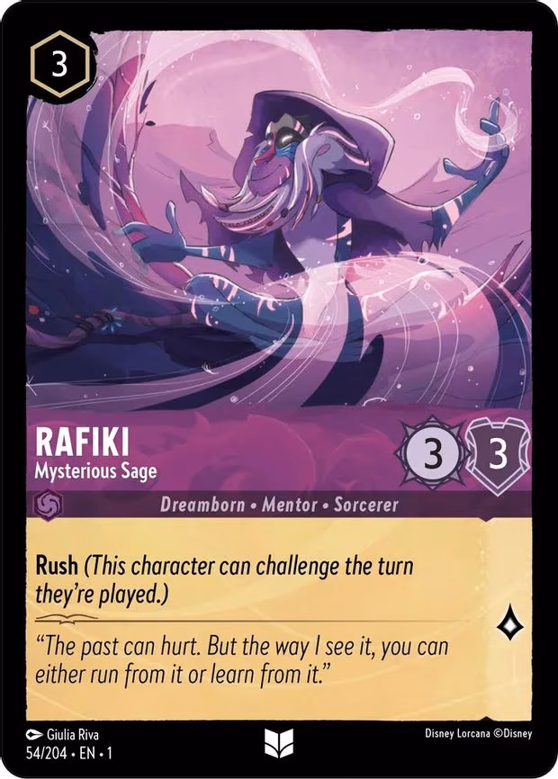 Rafiki - Mysterious Sage - Uncommon (54/204)