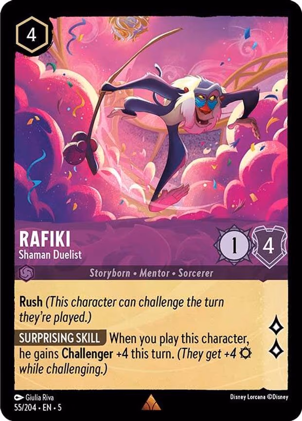 Rafiki - Shaman Duelist - Rare (55/204)