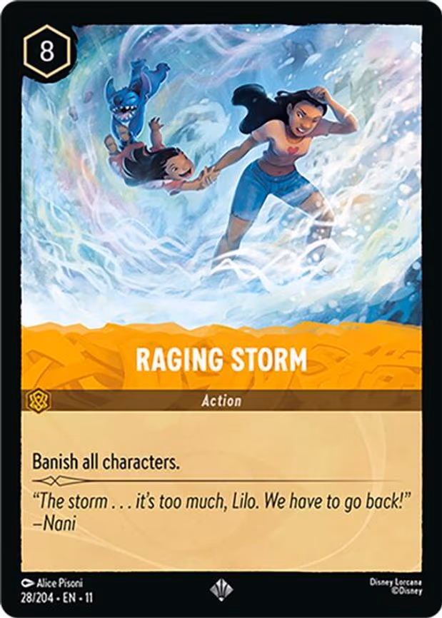 Raging Storm - Super Rare (28/204)