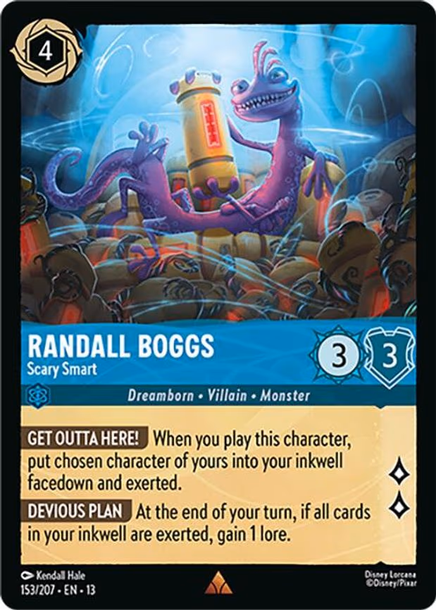 Randall Boggs - Scary Smart - Rare (153/204)