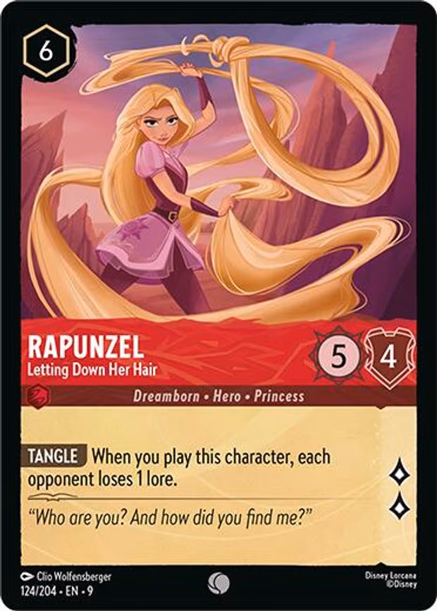 Rapunzel - Letting Down Her Hair - Common (124/204)