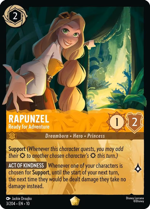 Rapunzel - Ready for Adventure - Legendary (3/204)