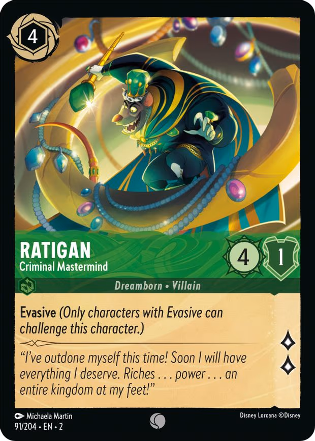 Ratigan - Criminal Mastermind - Common (91/204)