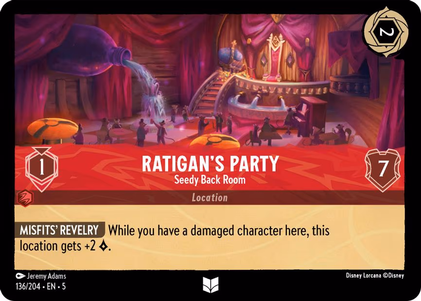 Ratigan's Party - Seedy Back Room - Uncommon (136/204)
