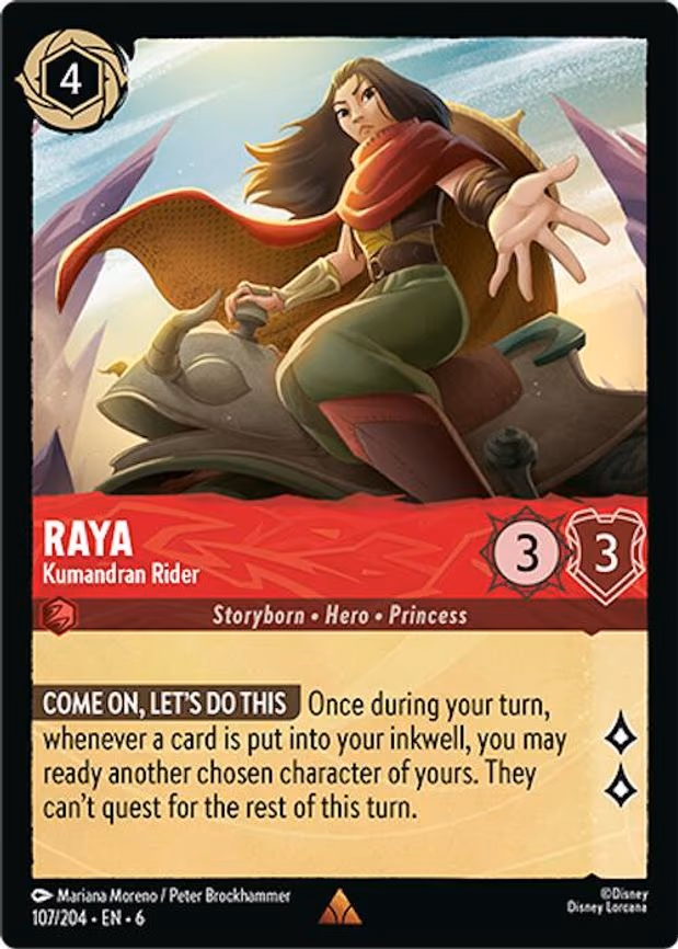 Raya - Kumandran Rider - Rare (107/204)