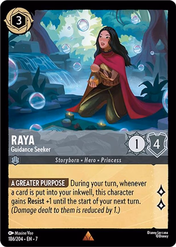 Raya - Guidance Seeker - Rare (186/204)