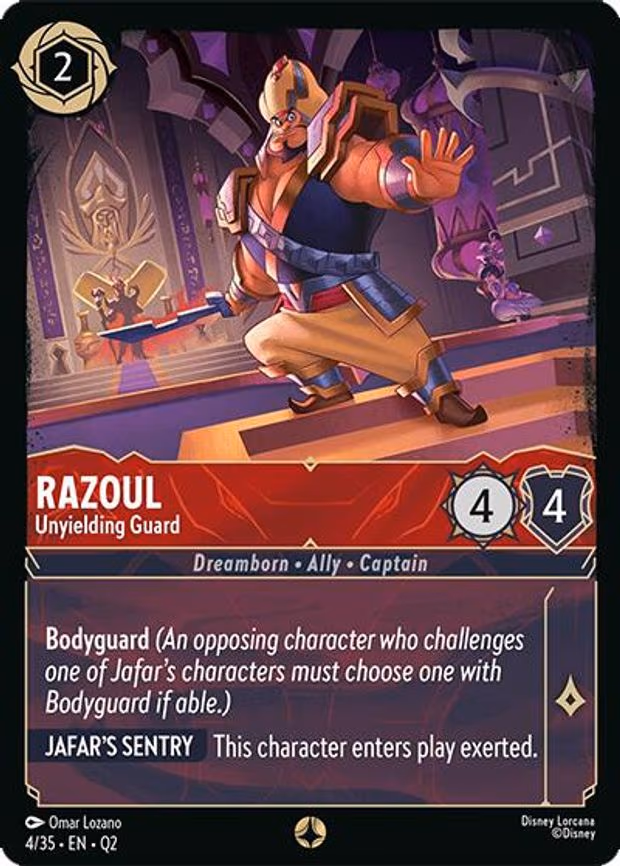 Razoul - Unyielding Guard - None (4/35)