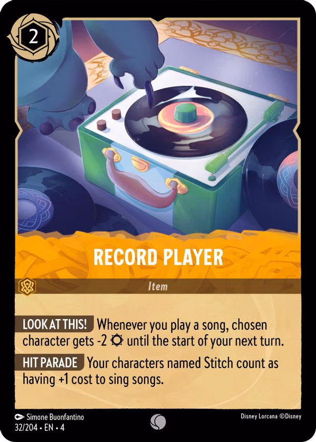 Record Player - Common (32/204)