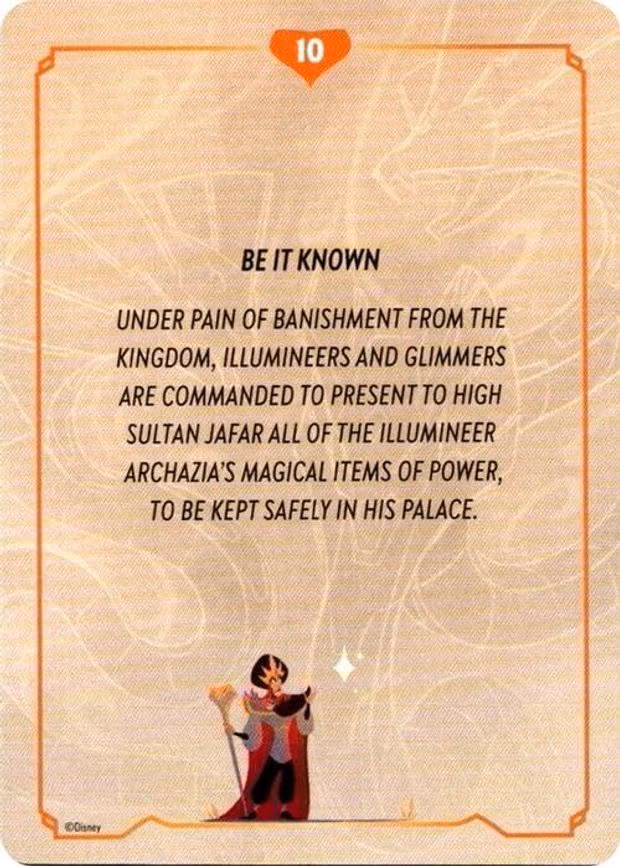 Reign of Jafar Lore Card - None