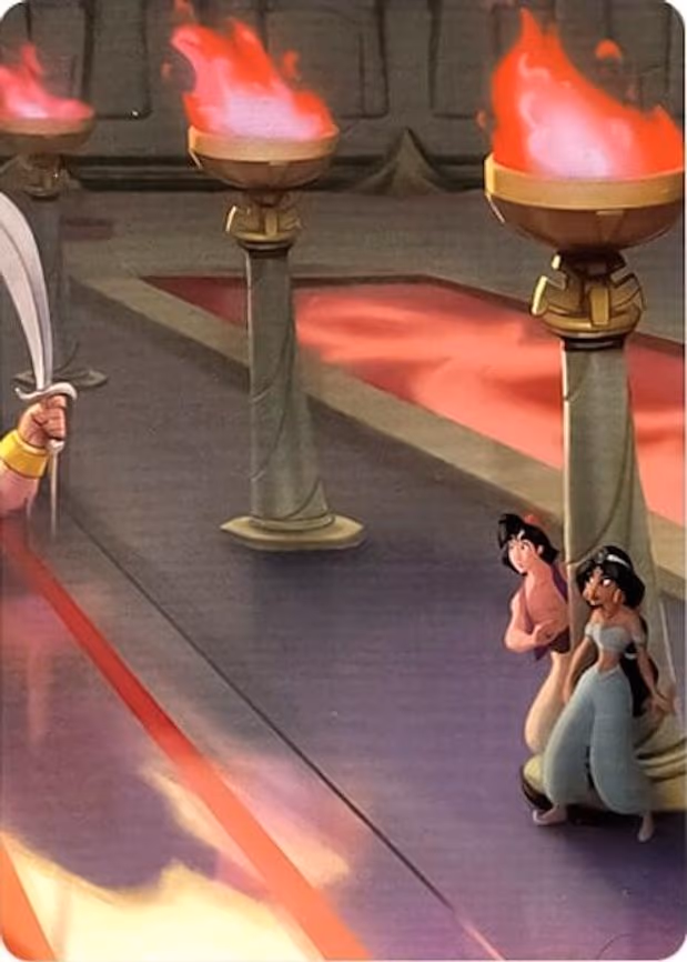 Reign of Jafar Puzzle Insert (Version 1 of 2) (Bottom Right) - None