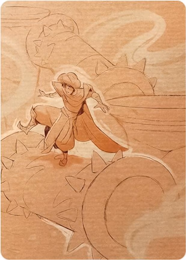 Reign of Jafar Puzzle Insert (Version 2 of 2) (Bottom Right) - None