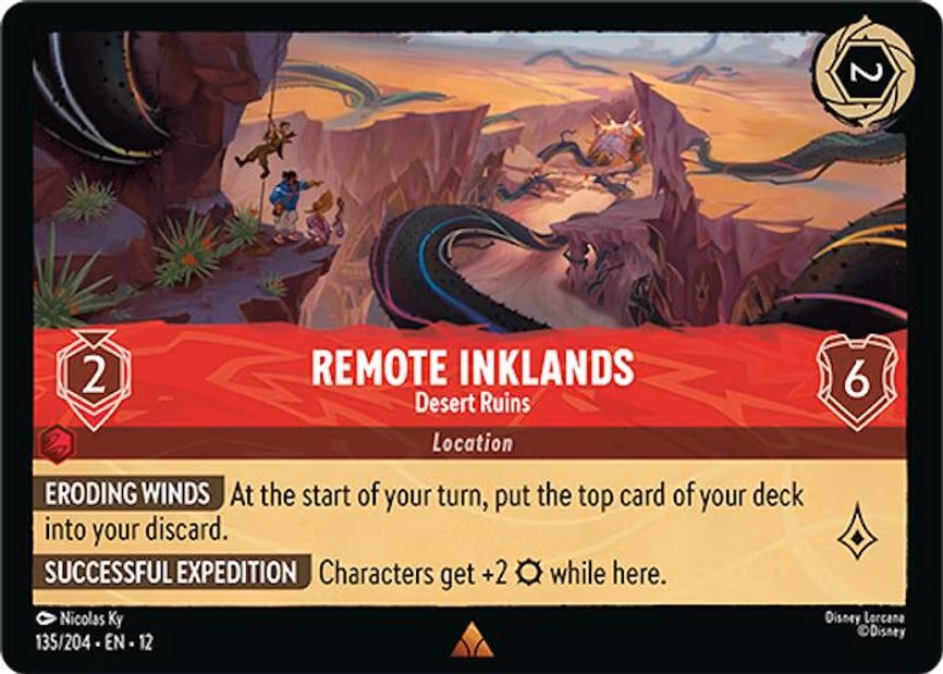 Remote Inklands - Desert Ruins - Rare (135/204)