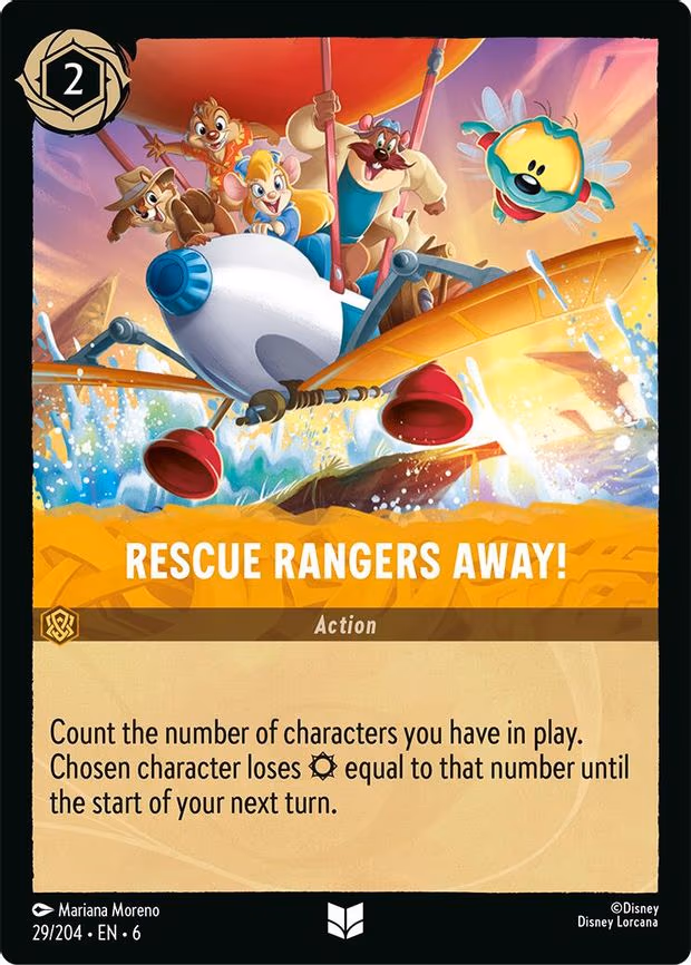 Rescue Rangers Away! - Uncommon (29/204)