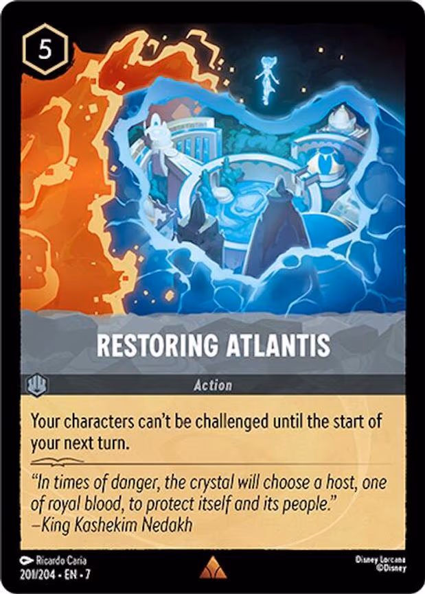 Restoring Atlantis - Rare (201/204)