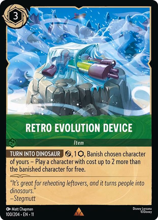 Retro Evolution Device - Rare (100/204)