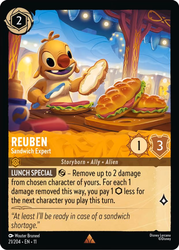 Reuben - Sandwich Expert - Rare (21/204)