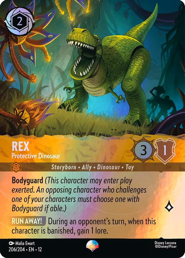 Rex - Protective Dinosaur (Epic) - Epic (206/204)