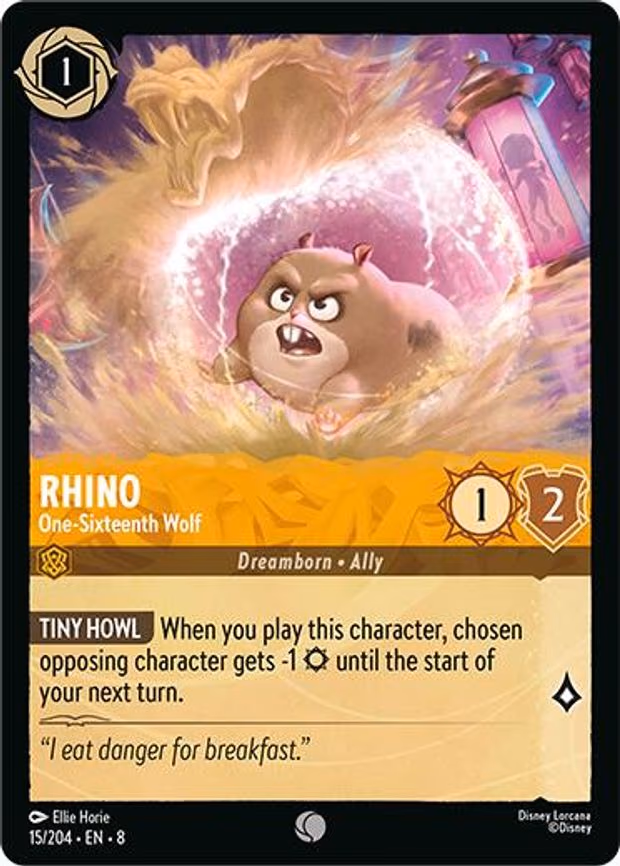 Rhino - One-Sixteenth Wolf - Common (15/204)