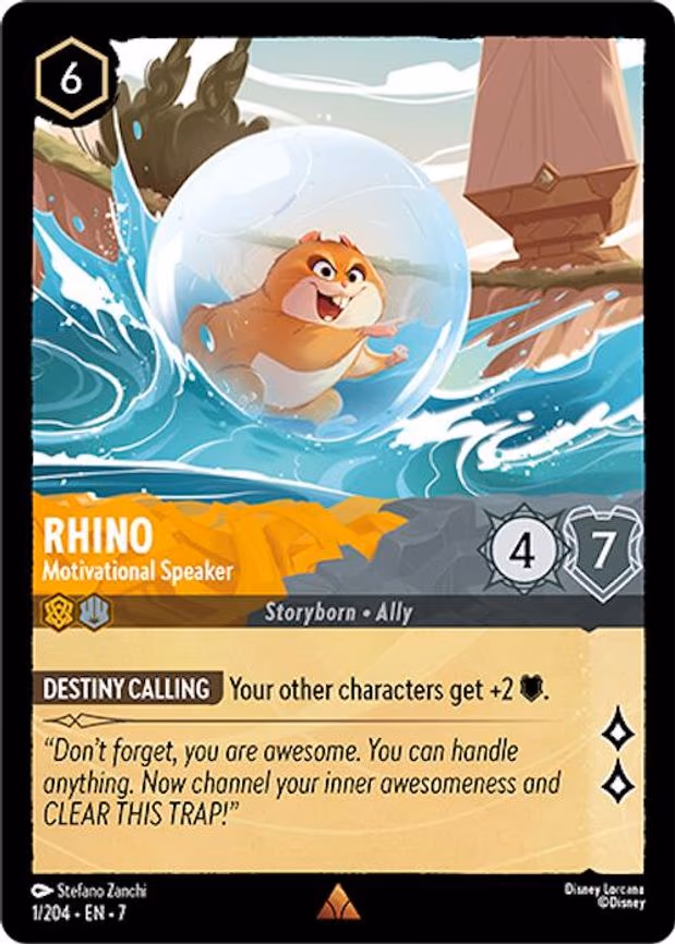 Rhino - Motivational Speaker - Rare (1/204)