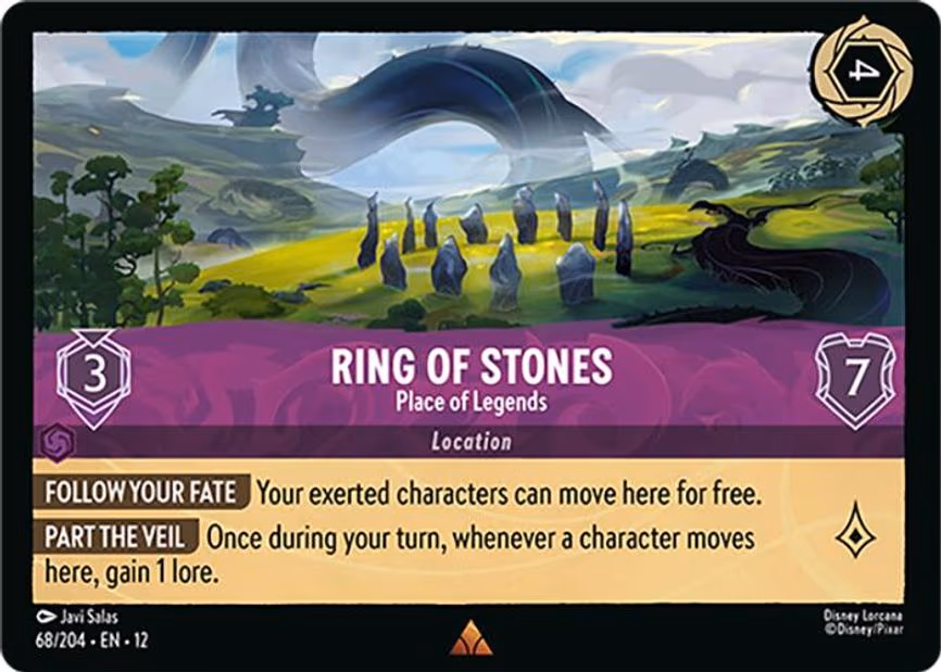 Ring of Stones - Place of Legends - Rare (68/204)