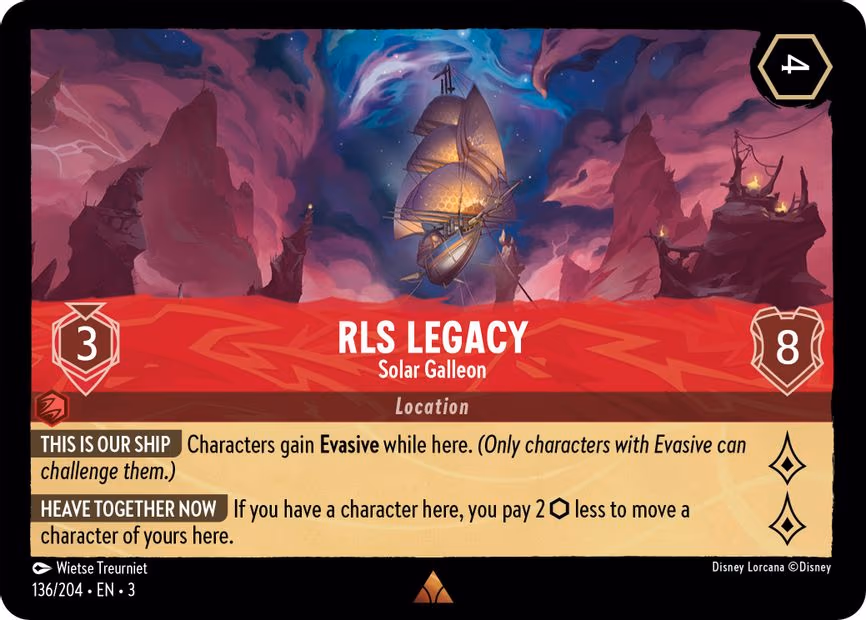 RLS Legacy - Solar Galleon - Rare (136/204)