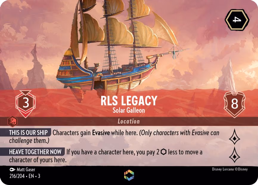RLS Legacy - Solar Galleon (Enchanted) - Enchanted (216/204)