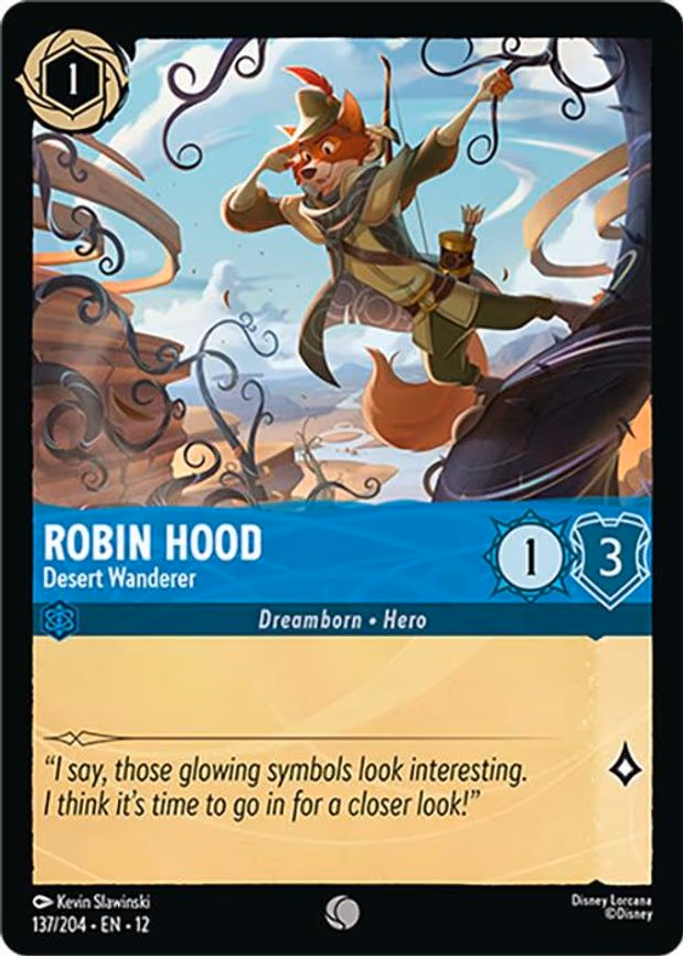 Robin Hood - Desert Wanderer - Common (137/204)