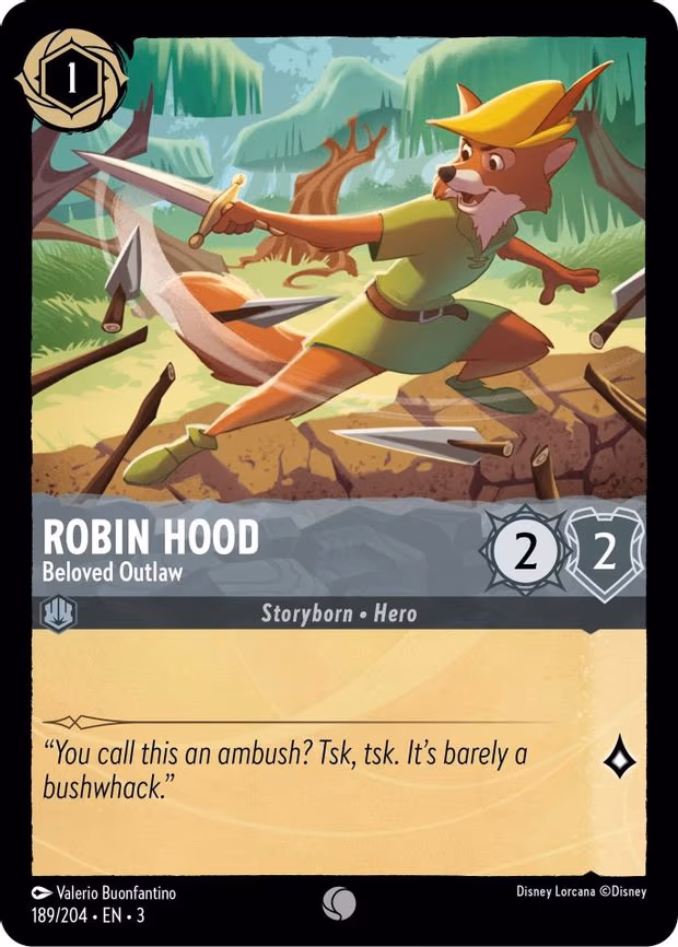 Robin Hood - Beloved Outlaw - Common (189/204)