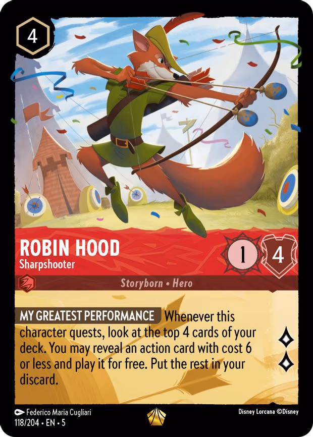 Robin Hood - Sharpshooter - Legendary (118/204)