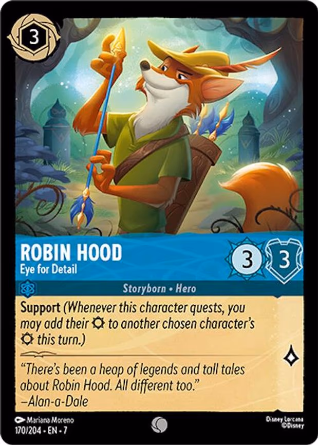 Robin Hood - Eye for Detail - Common (170/204)