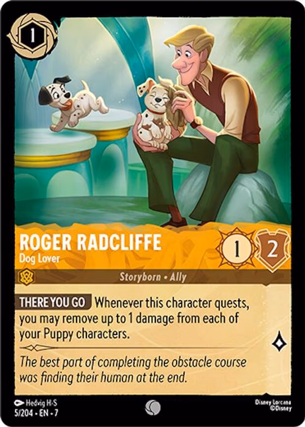Roger Radcliffe - Dog Lover - Common (5/204)