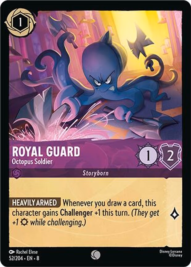 Royal Guard - Octopus Soldier - Common (52/204)