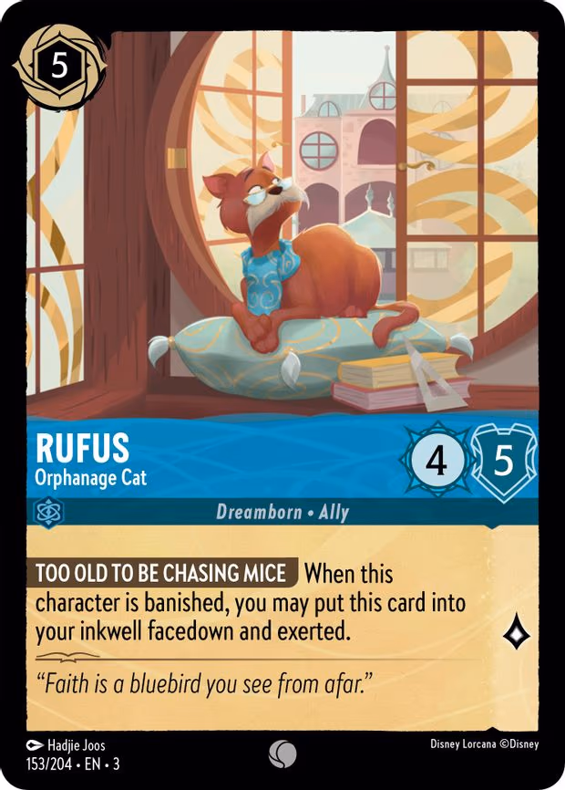 Rufus - Orphanage Cat - Common (153/204)