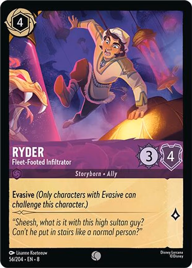 Ryder - Fleet-Footed Infiltrator - Common (56/204)